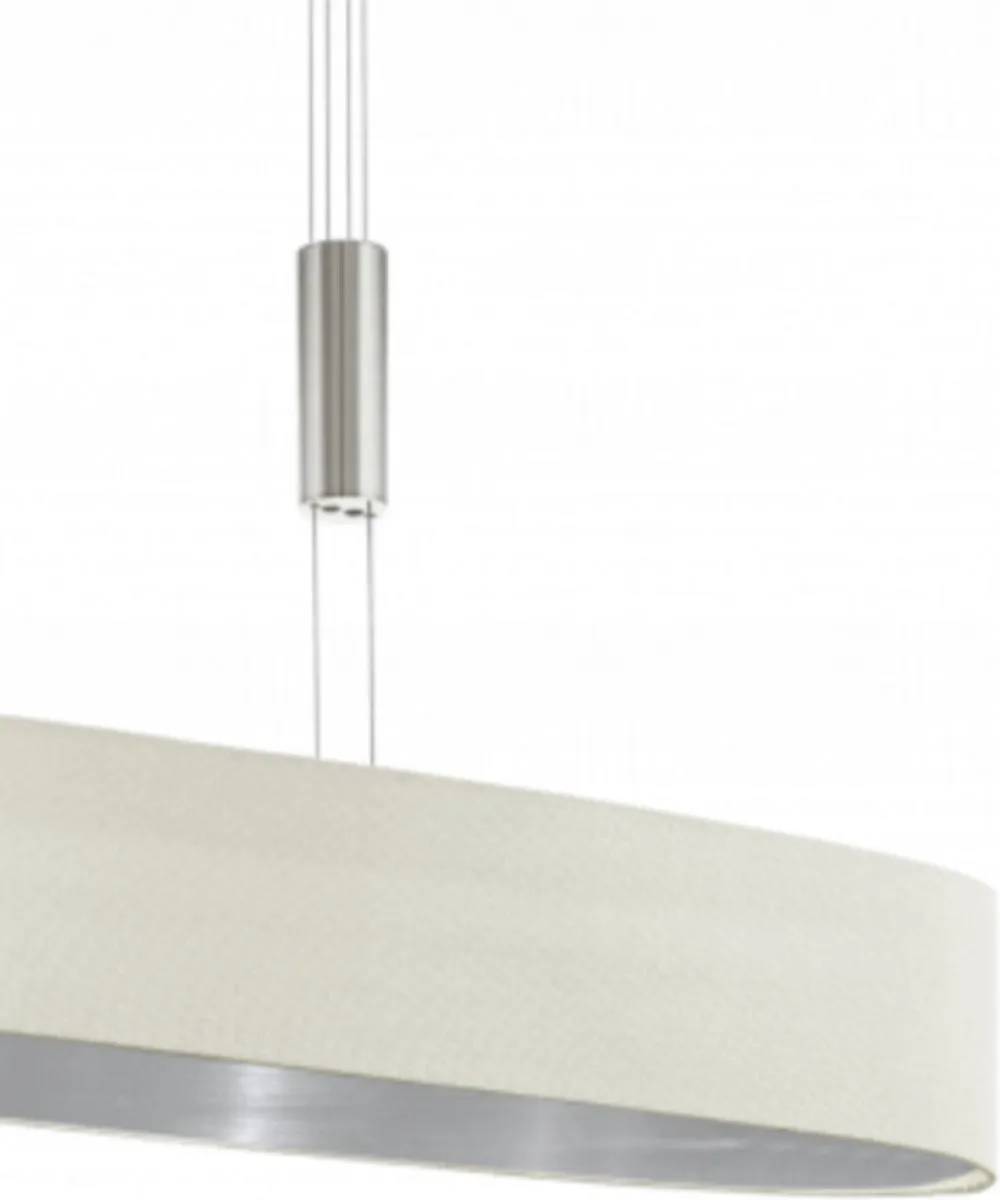 Eglo Romao 1 Hanglamp 6 Lichts - Nikkel-Mat/Chroom