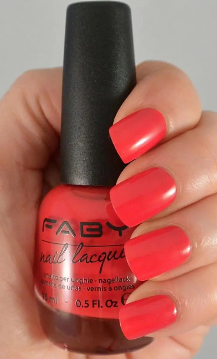 FABY Do You Think I'm Sexy? Vegan Nagellak - Rood 15ml