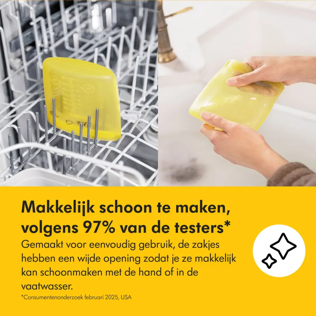 Medela Herbruikbare Moedermelk Bewaarzakjes 220ml - 5 Stuks