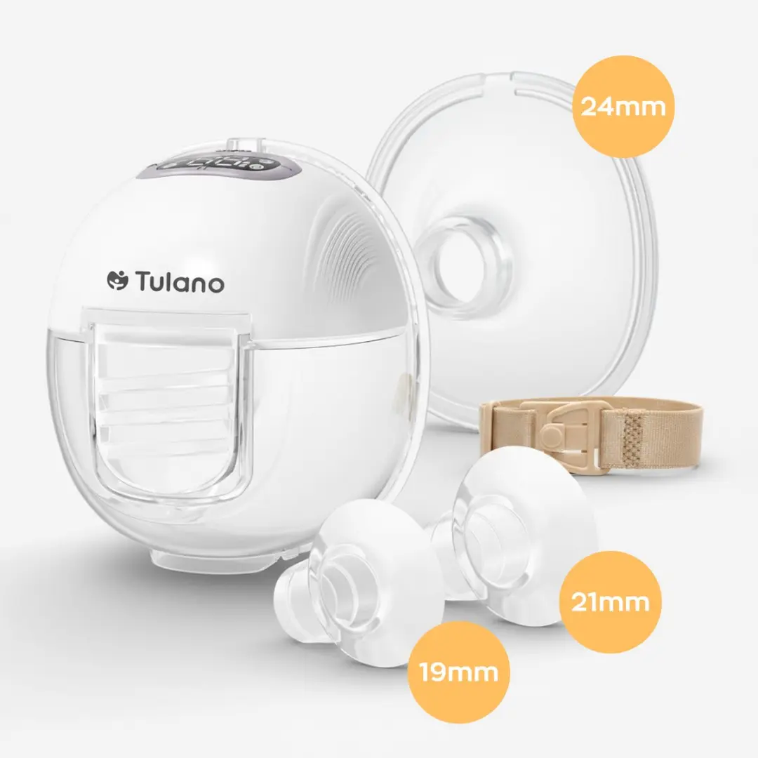 Tulano Olly 35 Draadloze Borstkolf - 36 standen 150ml - Wit