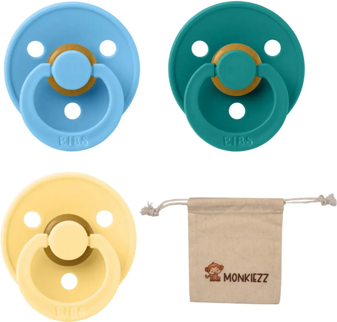 BIBS Fopspenen Maat 2 6-18m Latex