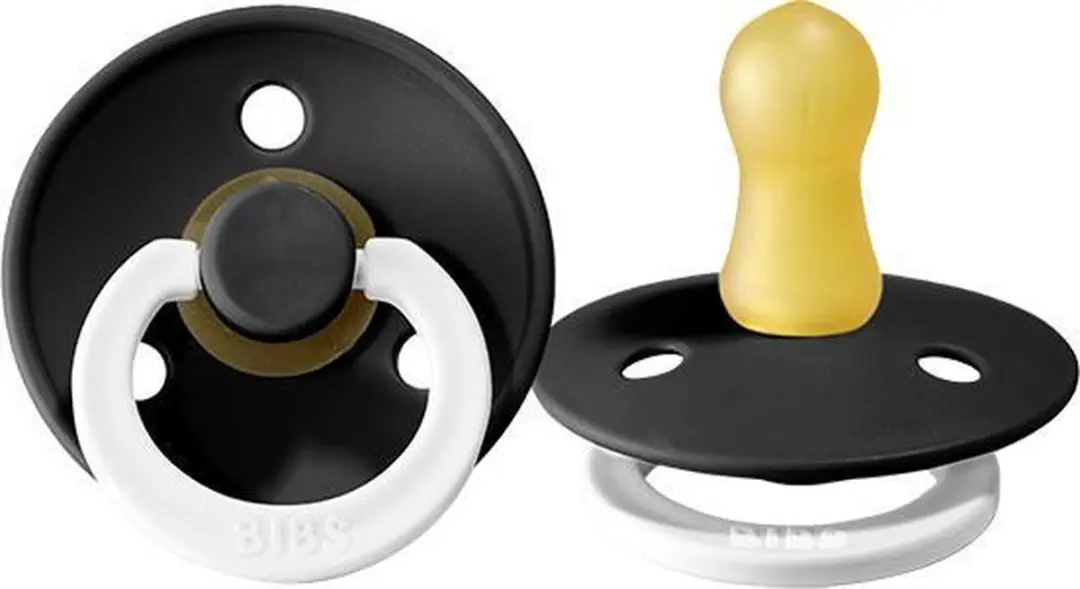 BIBS Glow Black T2 Fopspeen
