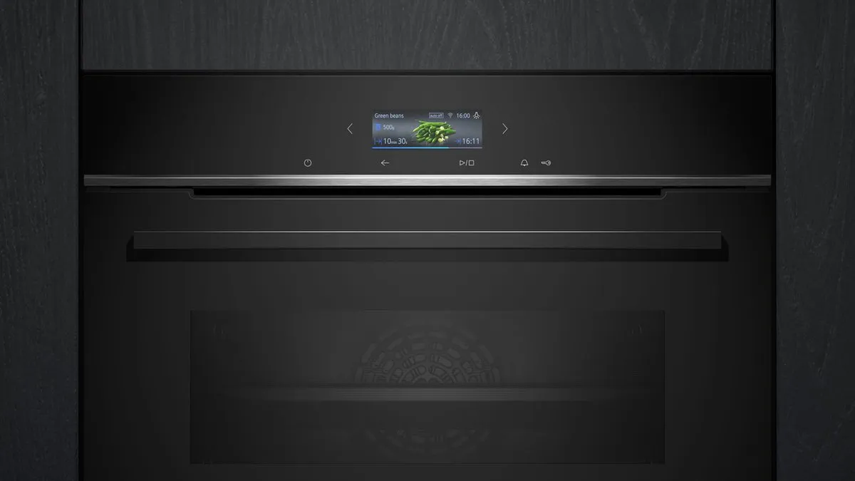 Siemens iQ700 HB774G1B2 Inbouwoven 71L - Zwart
