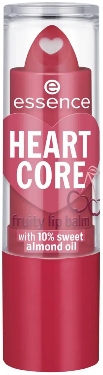 Essence Lippenbalsem Heart Core Fruity 01 Crazy Cherry - 3g