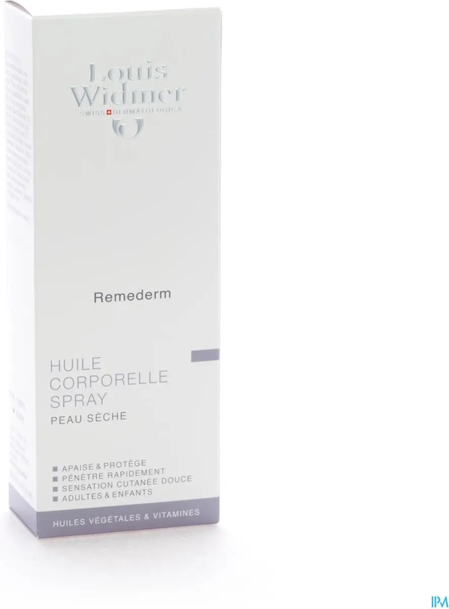 Louis Widmer Remederm Lichaamsolie Spray 150ml
