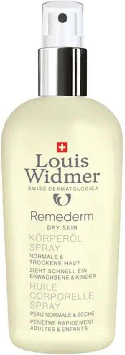 Louis Widmer Remederm Lichaamsolie Spray 150ml