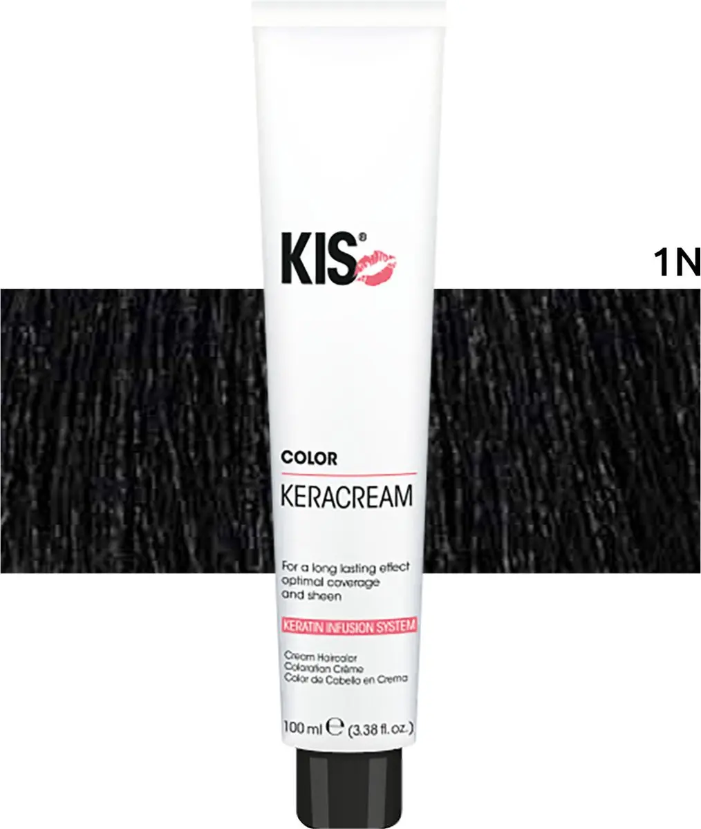 KIS Haarverf 1N Zwart - 100ml