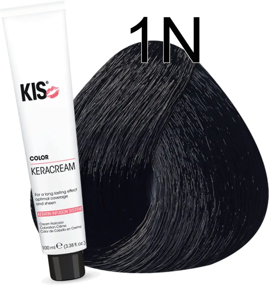 KIS Haarverf 1N Zwart - 100ml