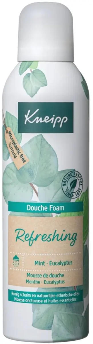 Kneipp Douchefoam Mint & Eucalyptus 200ml - 2 Stuks