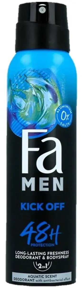 Fa Men Kick-Off Deodorant & Bodyspray 150ml