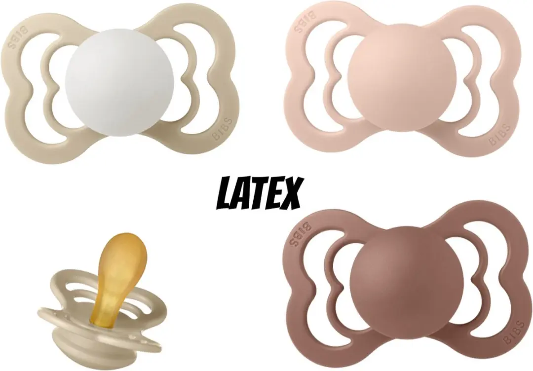 BIBS Supreme Latex Fopspeen 0-6 Maand