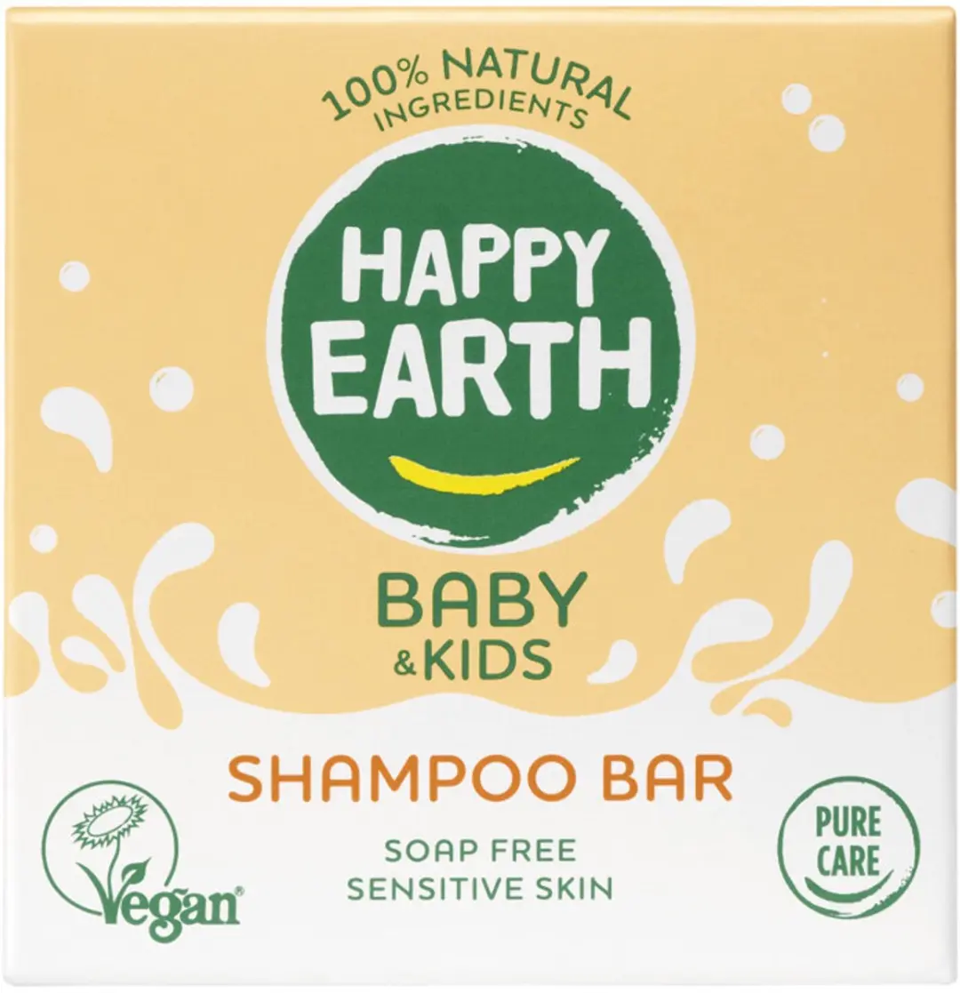 Happy Earth Baby & Kids Shampoo Bar 50g