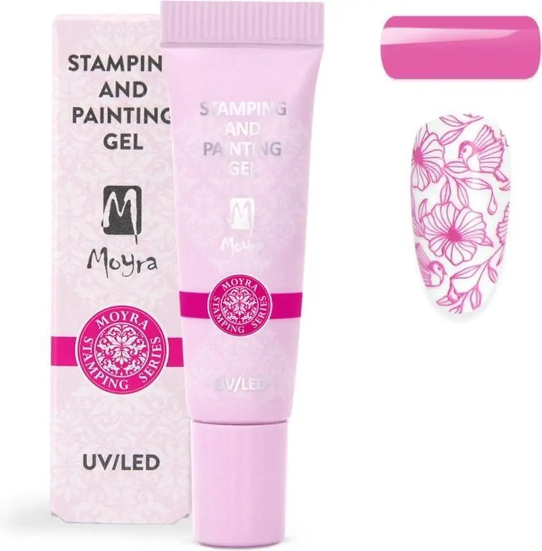 Moyra Stamping & Painting Gel 03 Pink