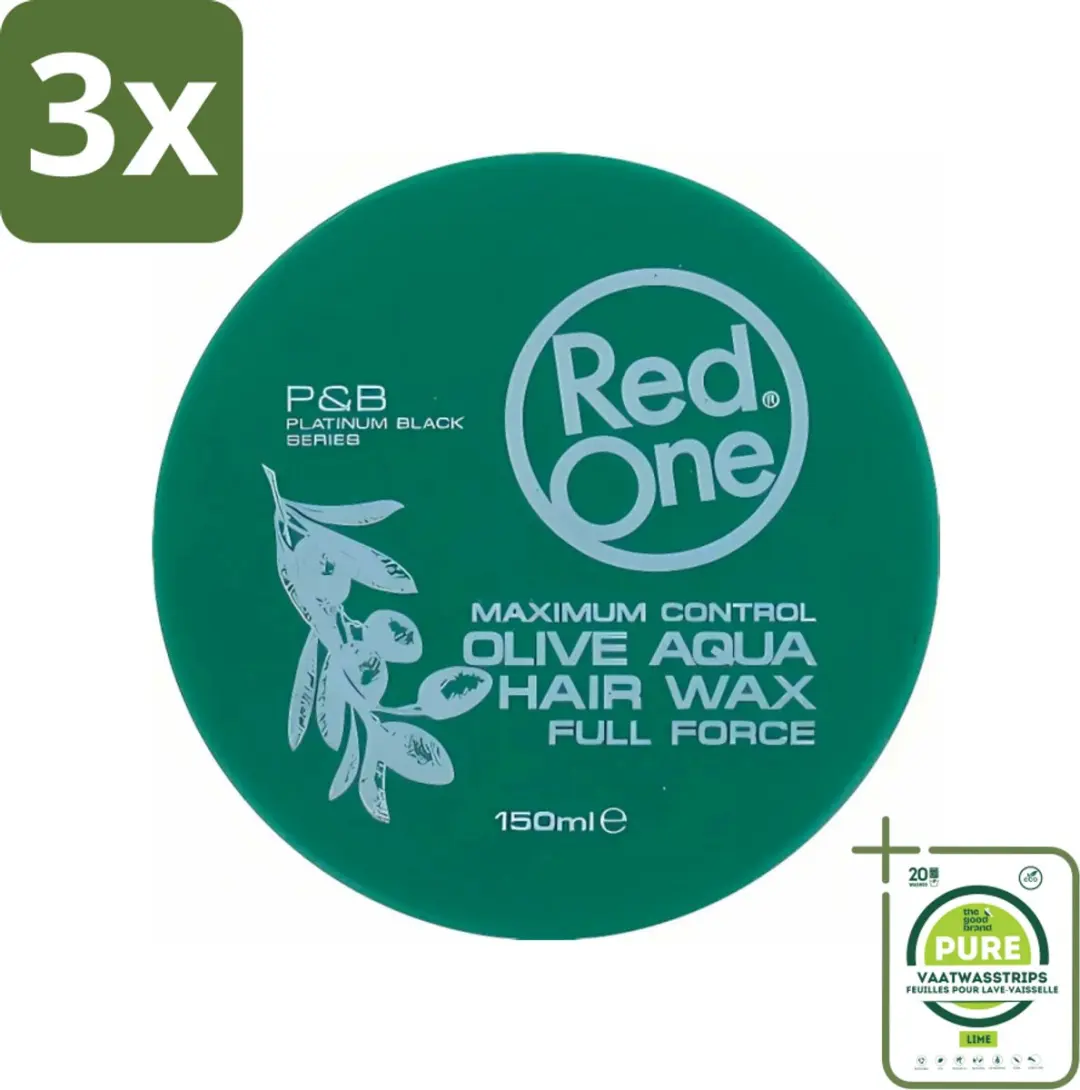 Red One Cobra Aqua Haarwax 450ml (3x150ml)
