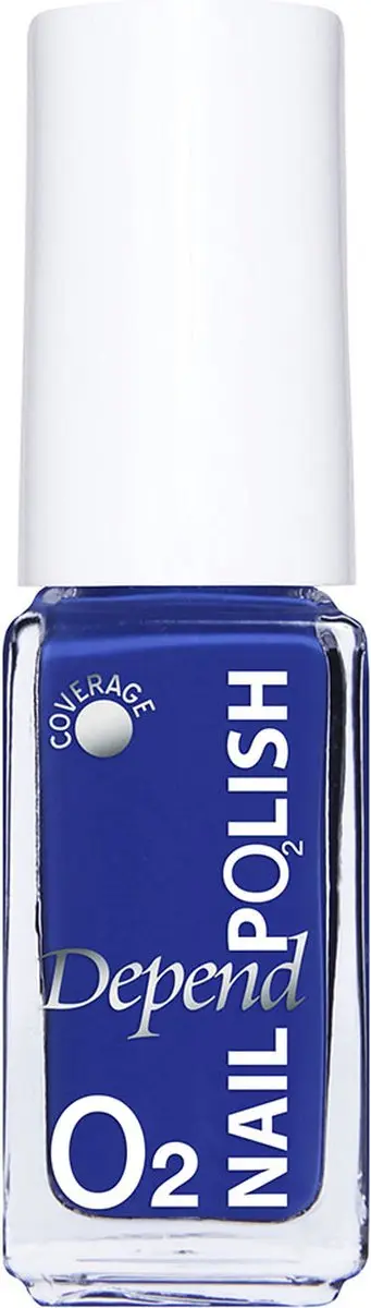 Depend Cosmetics O2 Nagellak 535 Kobaltblauw - 5ml