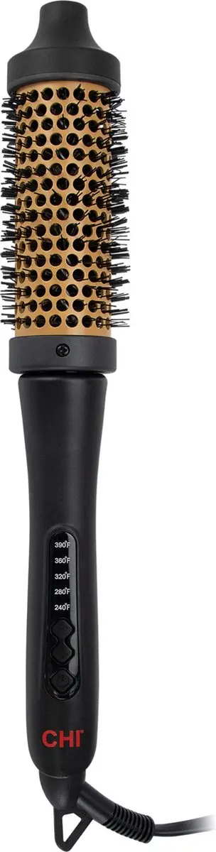 Chi Natural Life Ceramic Nylon Roundbrush Föhnborstel 1.5 - Zwart - afbeelding 6 van 6