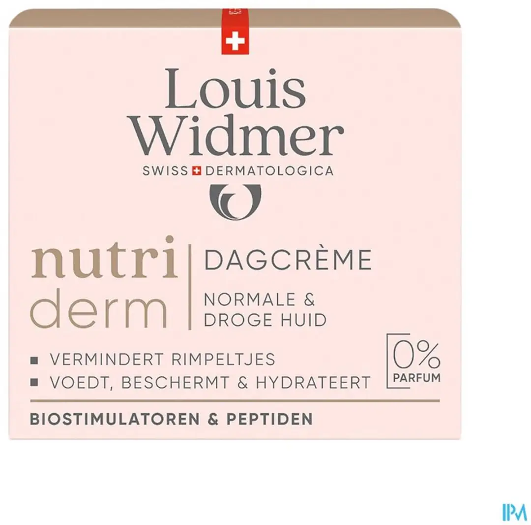 Louis Widmer Nutriderm Dagcrème 0% Parfum 50ml