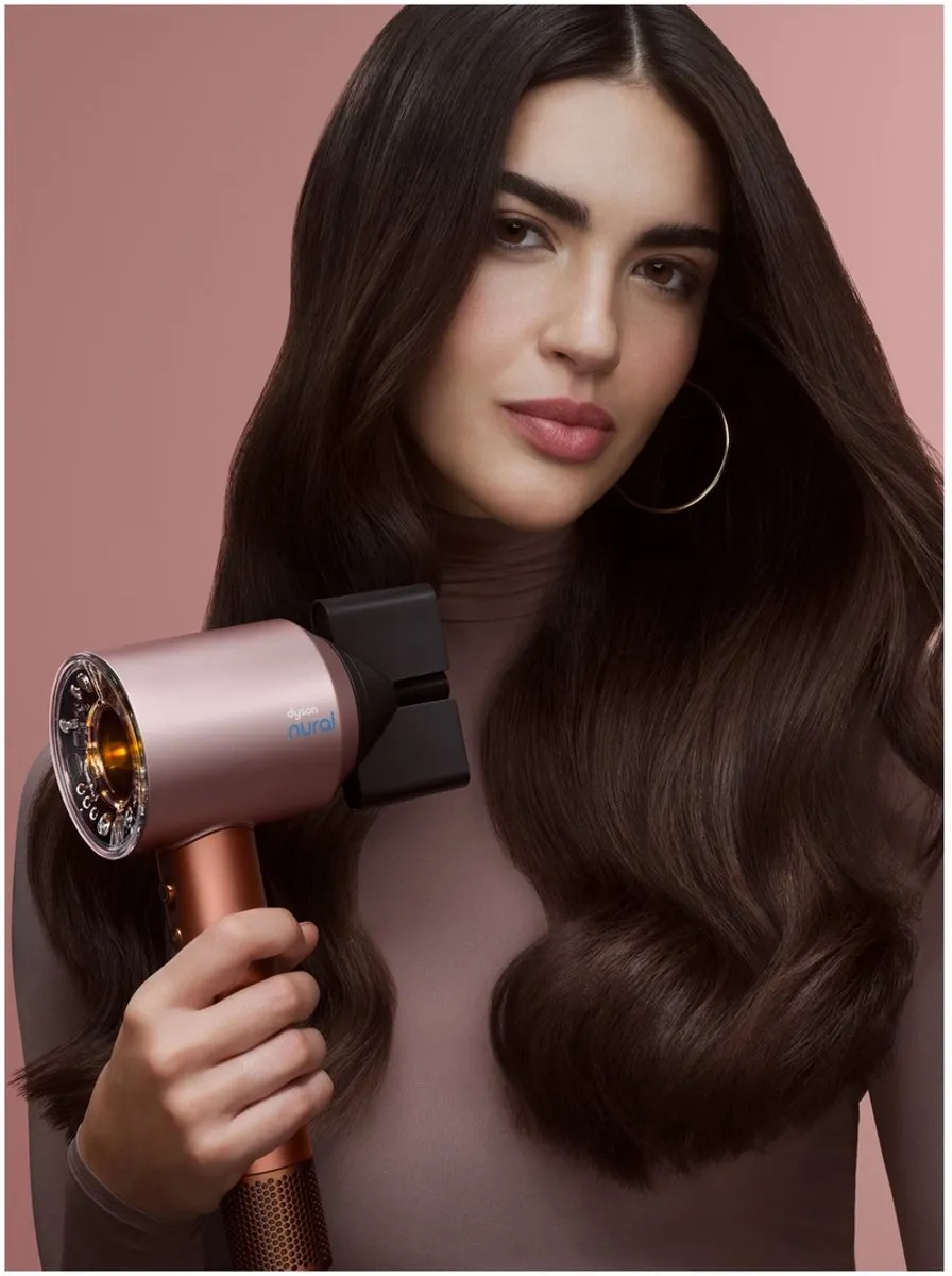 Dyson Supersonic Nural Föhn - 1600W - 5 Mondstukken - Oranje/Rozig