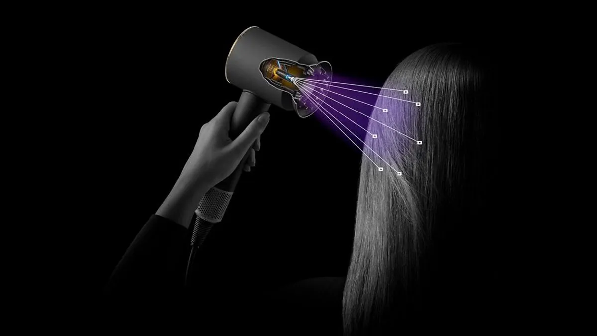 Dyson Supersonic Nural Föhn - 1600W - 5 Mondstukken - Oranje/Rozig