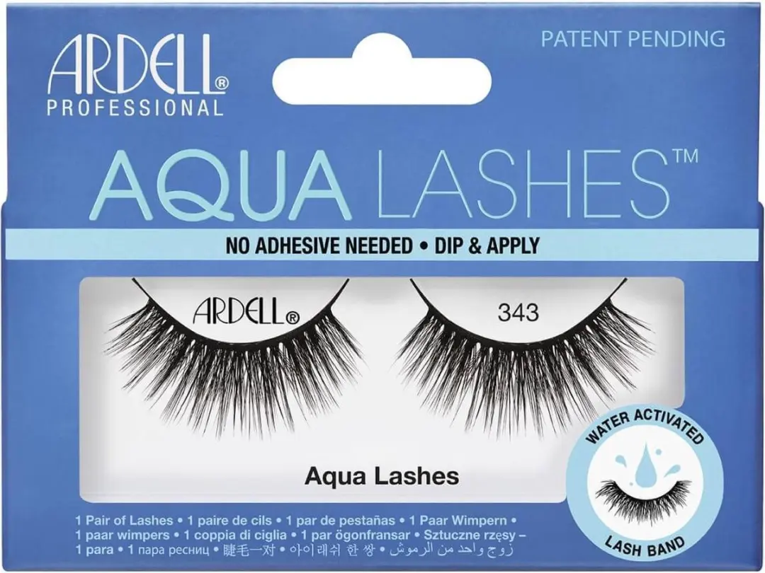 Ardell Aqua Lashes 63404 Valse Wimpers - Zwart - afbeelding 6 van 6