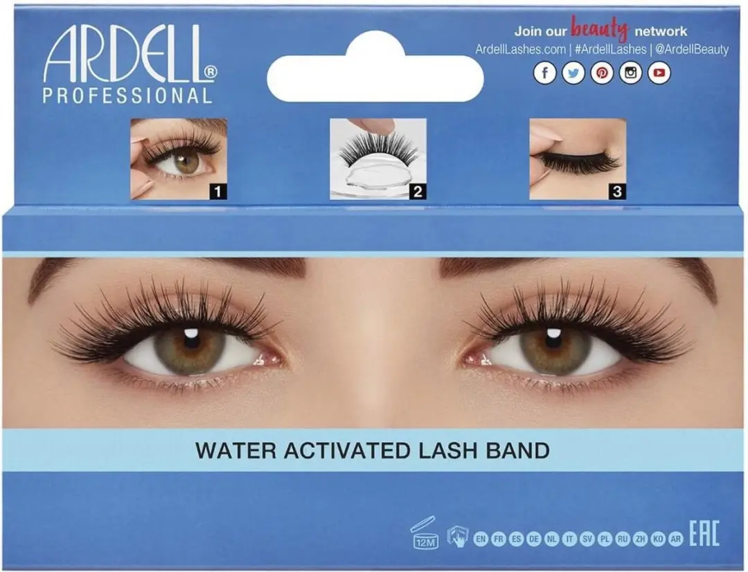 Ardell Aqua Lashes 63404 Valse Wimpers - Zwart