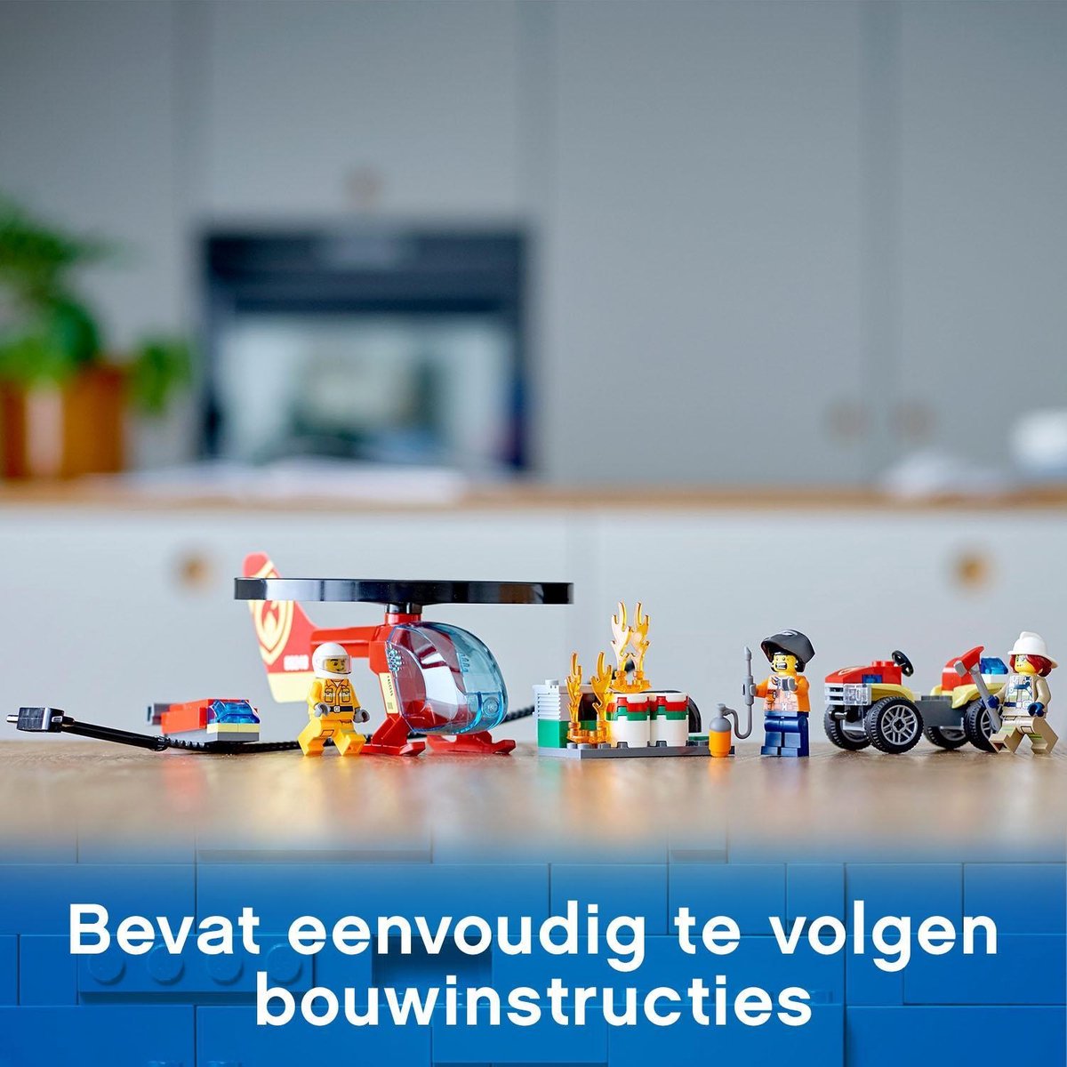 LEGO City Brandweerhelikopter Reddingsoperatie - 60248