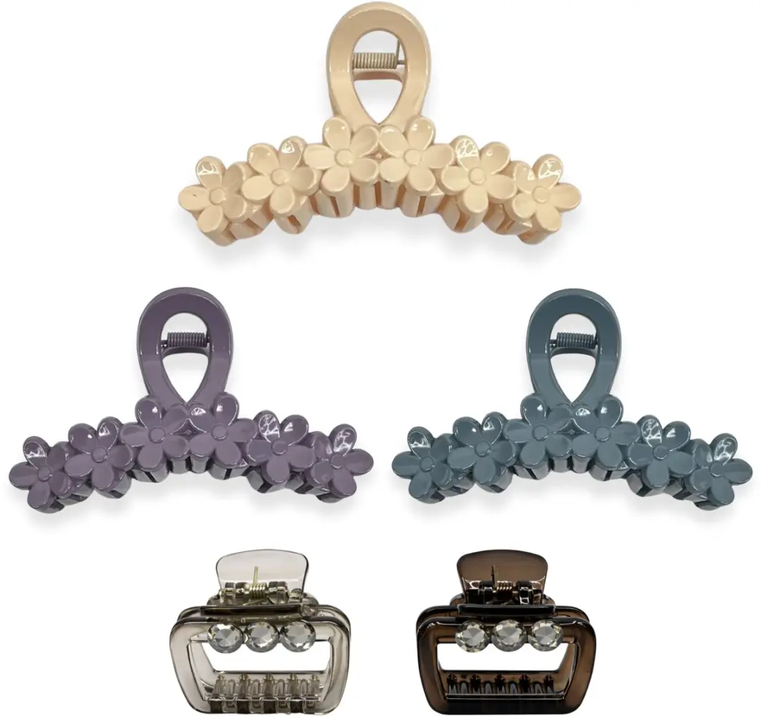 Guardian Beauty Haarclips Set - 5 Stuks - Diverse Kleuren