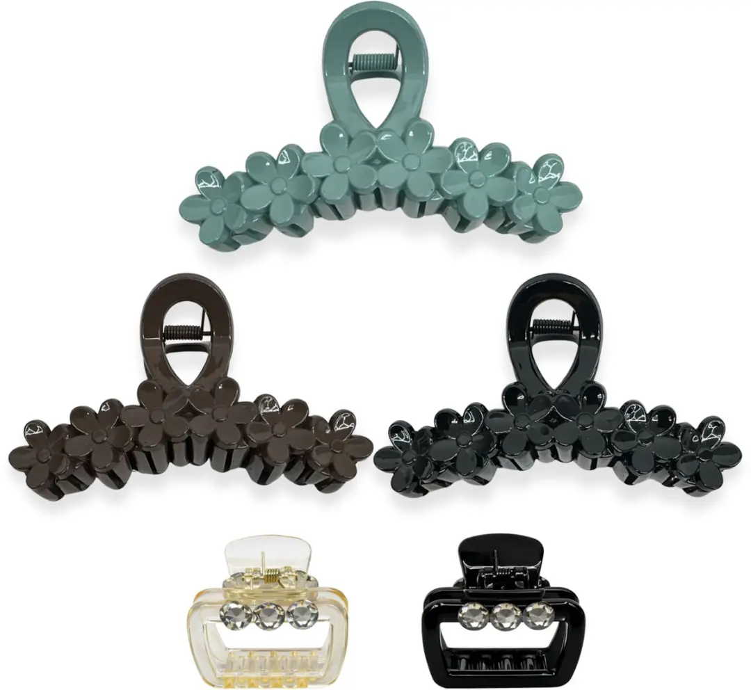 Guardian Beauty Haarclips Set - 5 Stuks - Diverse Kleuren