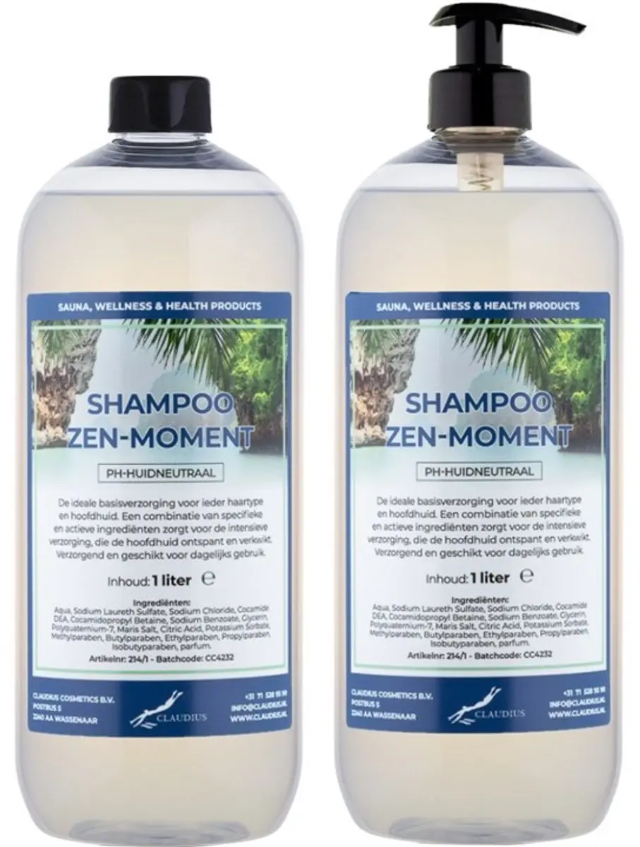 Splashbox Cosmetics Zen Moment Shampoo 2x1L