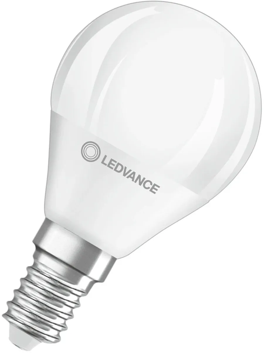 LEDVANCE Classic E14 Peer Mat 4.9W 470lm - Zeer Warm Wit - afbeelding 5 van 5