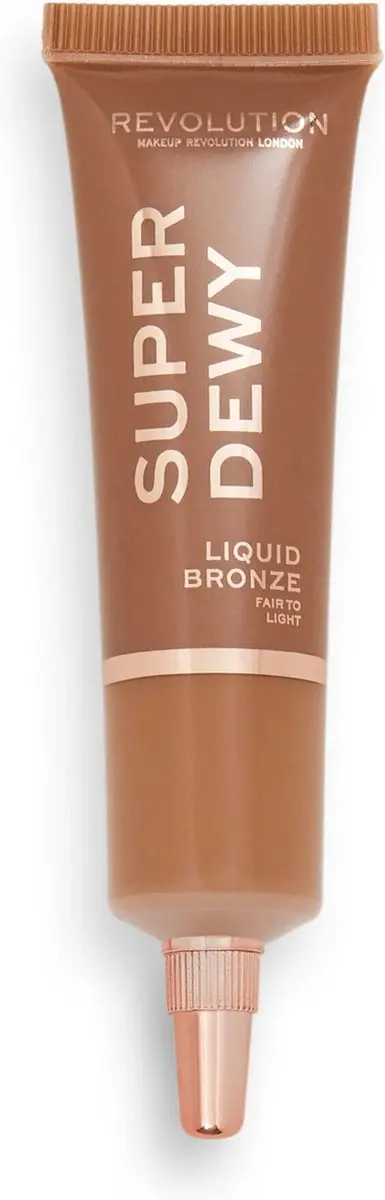 Makeup Revolution Superdewy Liquid Bronzer Fair to Light 15ml