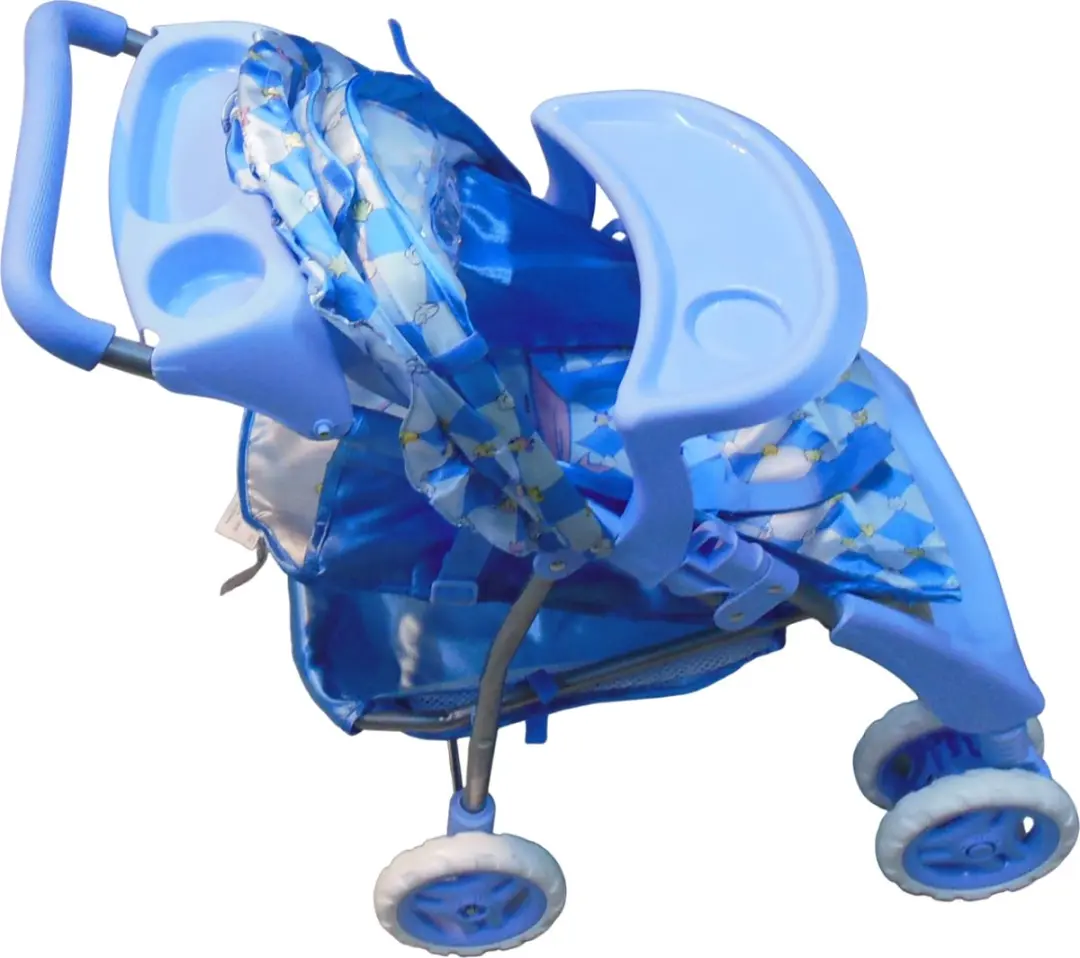 Hairmode Poppenset Buggy Maxi-Cosi Kinderbedje - Blauw