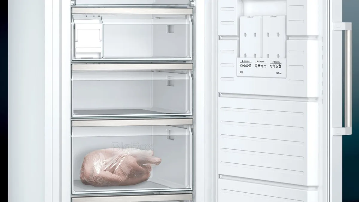 Siemens iQ500 GS58NAWDV Vrijstaande Vrieskast 366L - Wit