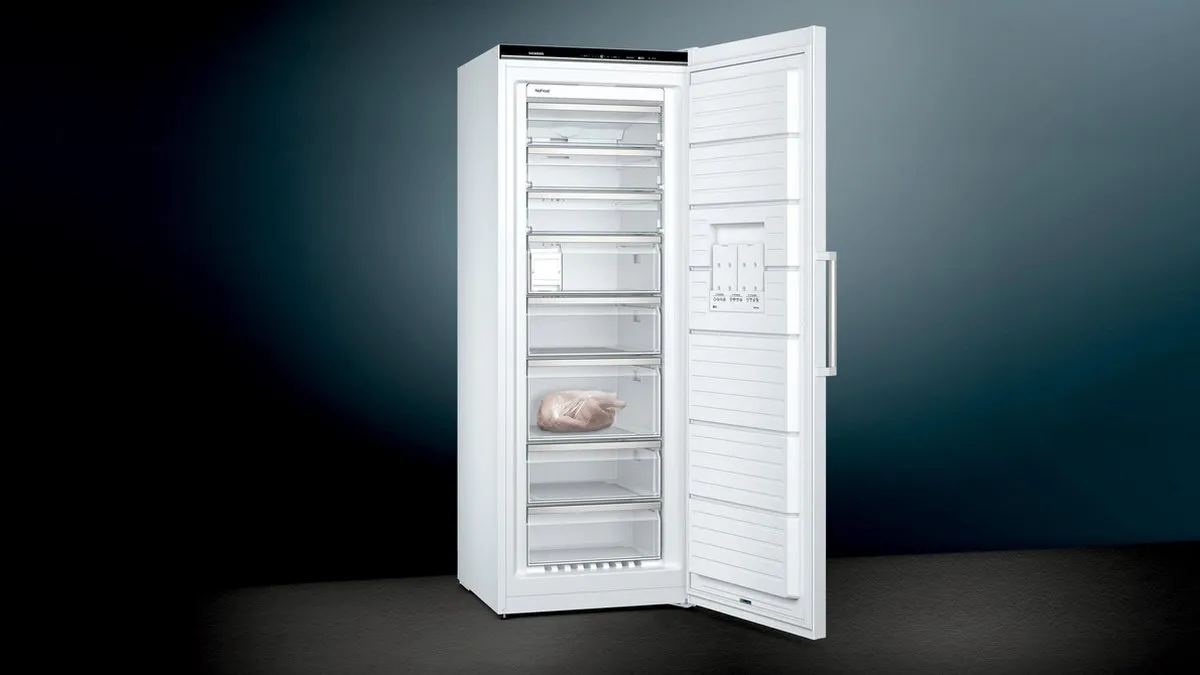Siemens iQ500 GS58NAWDV Vrijstaande Vrieskast 366L - Wit - afbeelding 6 van 6