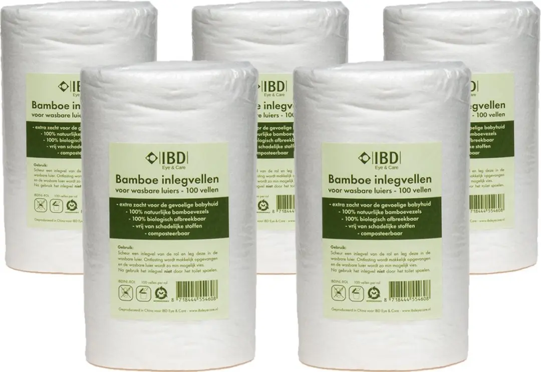 Ibd Bamboe Inlegvellen 500 Stuks