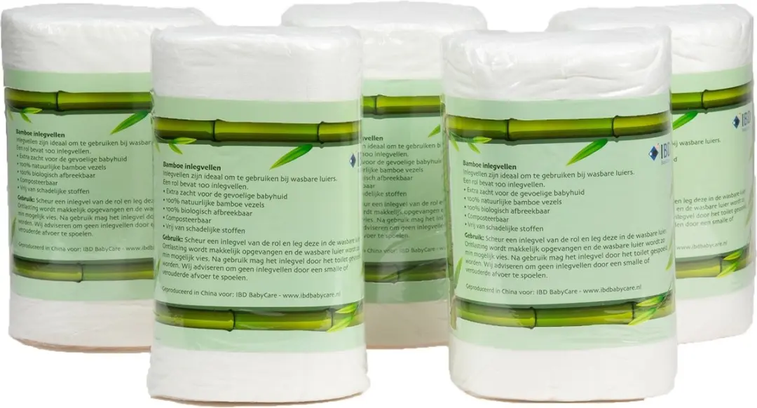 Ibd Bamboe Inlegvellen 500 Stuks - Maat 3