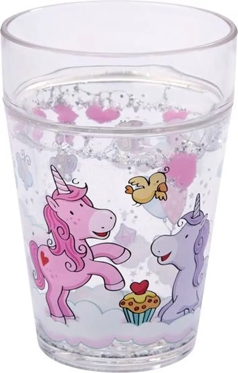 Haba Glitterbeker Eenhoorn 250ml