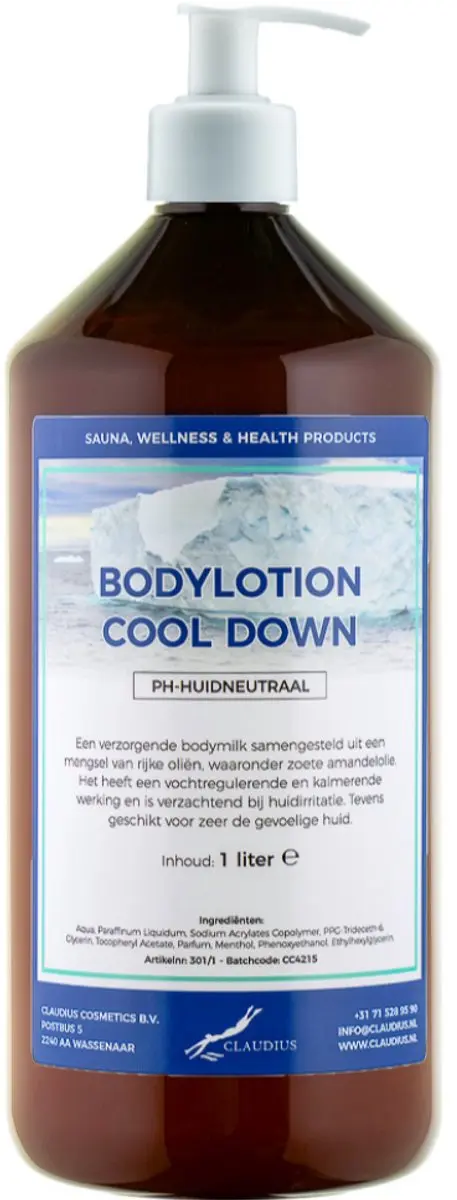 Splashbox Cosmetics Bodylotion Cool Down 1L