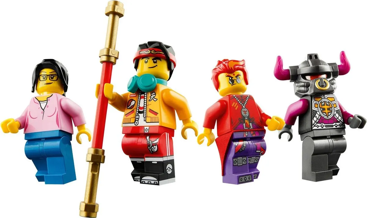 LEGO Monkie Kid Wolkenvliegtuig 80008 - 529 Stukken - 4 Minifiguren