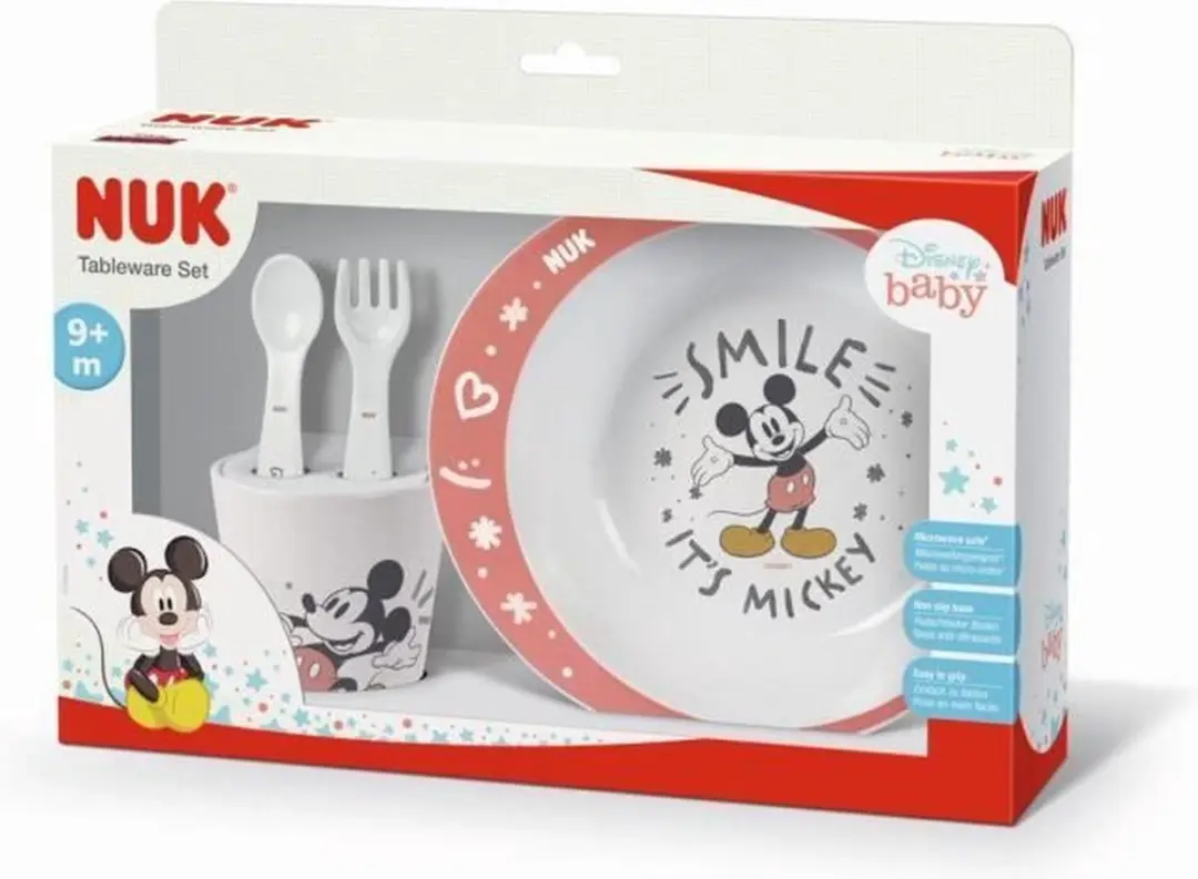 NUK Kinderservies Set Mickey - Meerkleurig