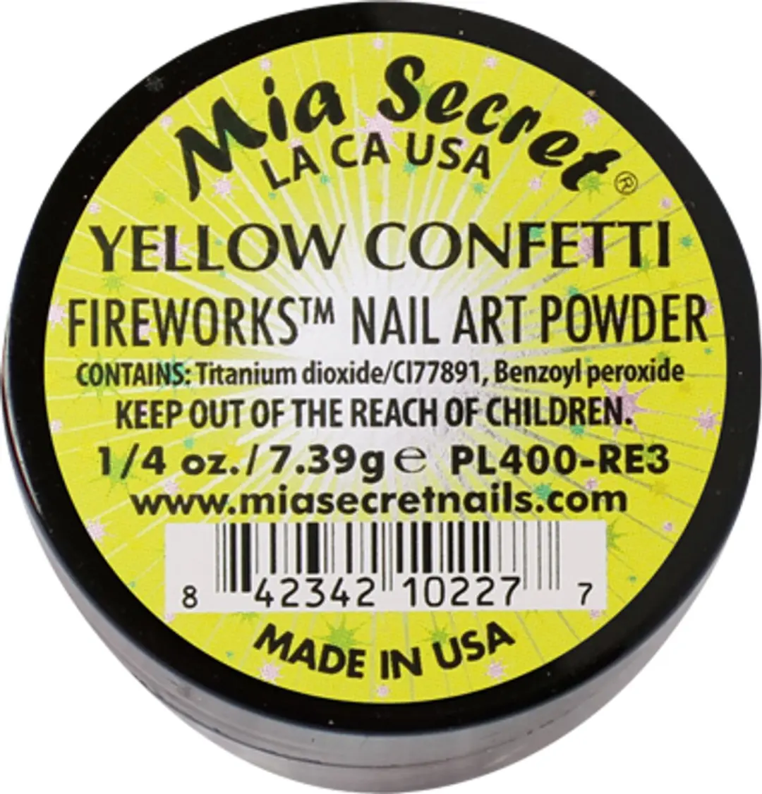Mia Secret Fireworks Acrylpoeder Geel 7.5ml