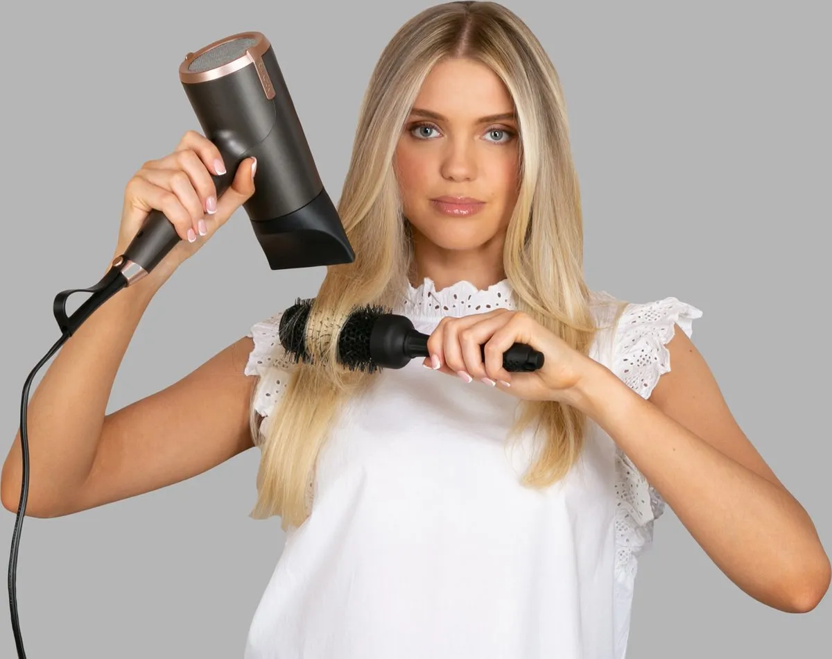 Remington ONE Dry & Style Föhn D6077 - 2000W - 8 Snelheden - Grijs