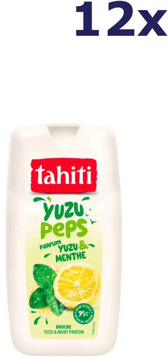 Tahiti Douchegel Yuzu & Munt 250ml