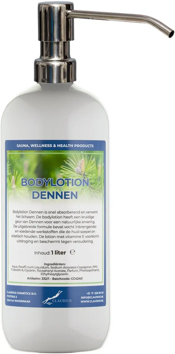 Splashbox Cosmetics Dennen Bodylotion 1L