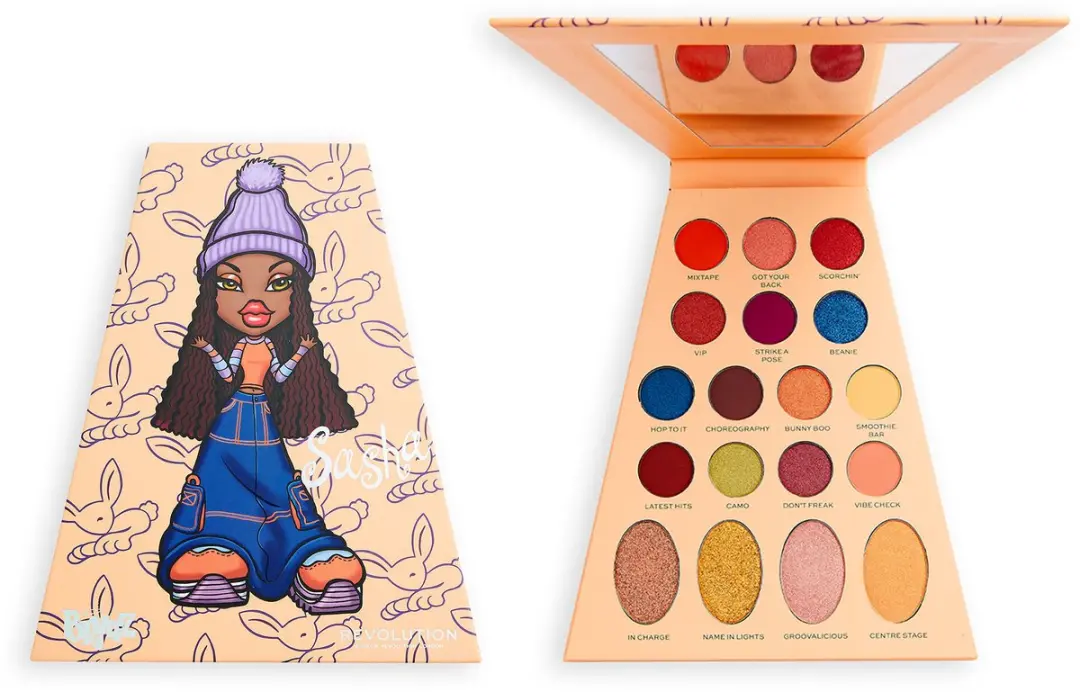 Makeup Revolution x Bratz Sasha Oogschaduw Palette