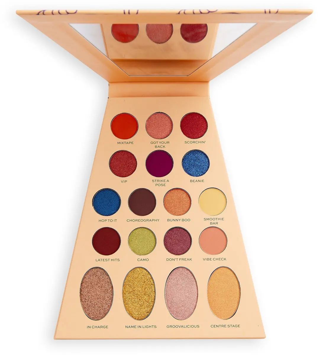 Makeup Revolution x Bratz Sasha Oogschaduw Palette - 18 Kleuren