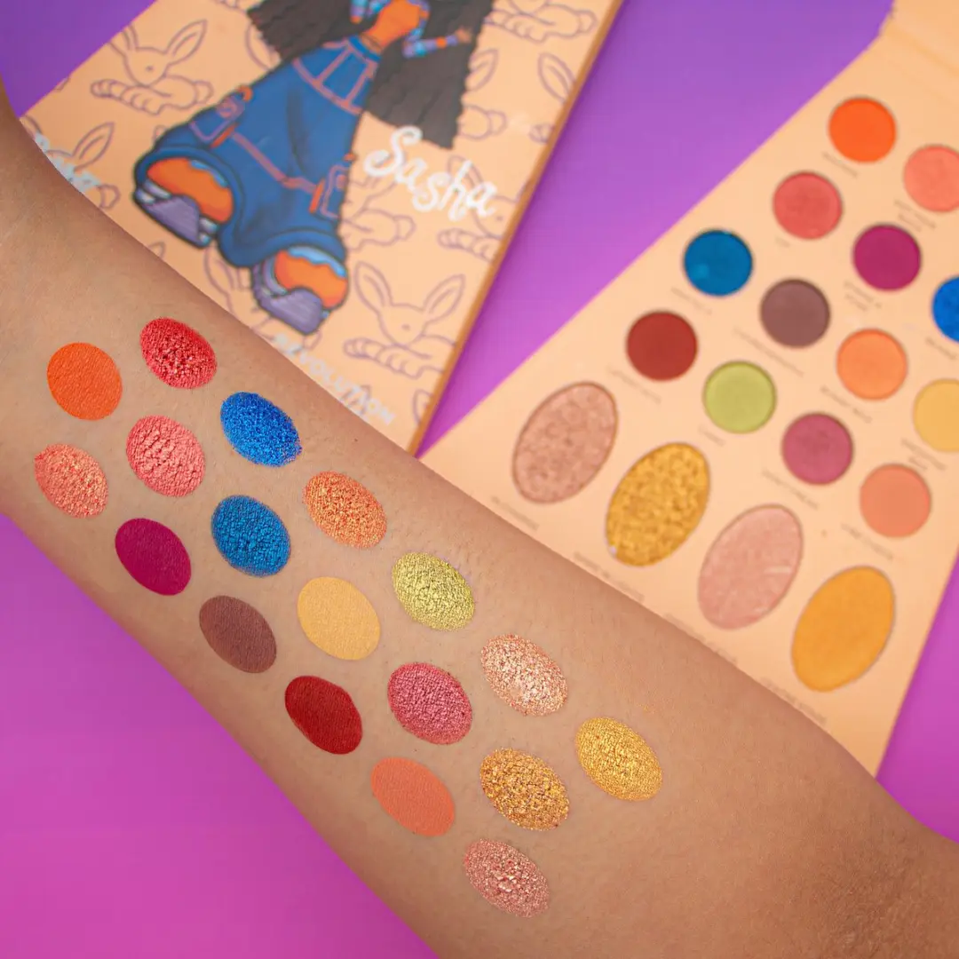 Makeup Revolution x Bratz Sasha Oogschaduw Palette - 18 Kleuren