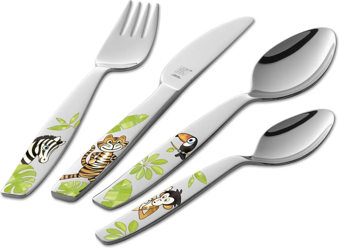 Zwilling Jungle Kinderbestek 4-delig - 4 Stuks