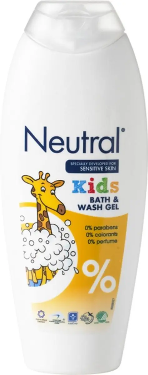Neutral Kids Bad- en Wasgel Sensitive 250ml