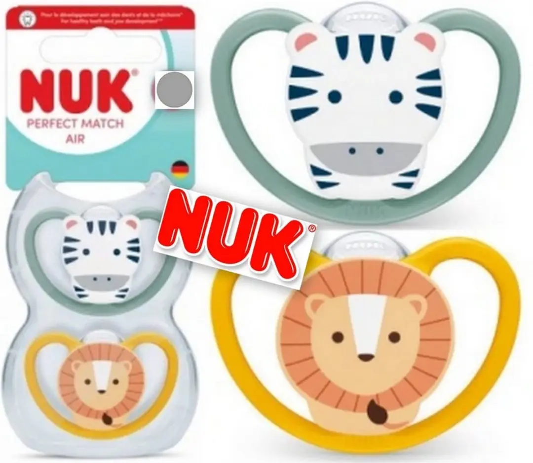NUK Perfect Match Air Fopspenen 6-18 Maanden